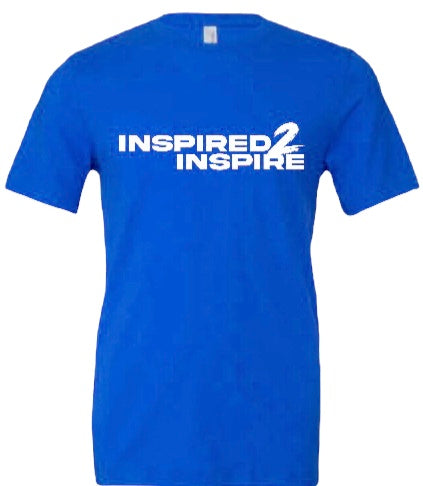 Royal Blue/White Inspired 2 Inspire T-shirt