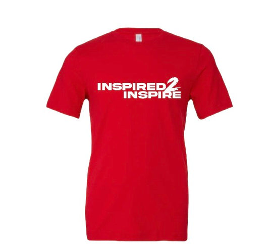 Red/White Inspired 2 Inspire T-shirt