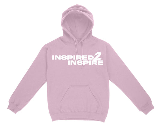 Pink/White Inspired 2 Inspire Hoodie