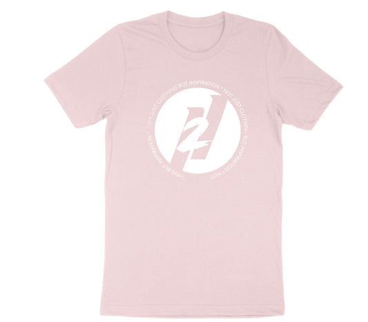Pink/White Inspired 2 Inspire Circle Logo T-shirt